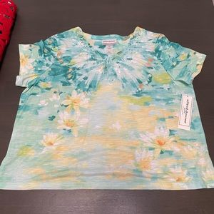 Alfred Dunner Petite 2X blouse. Never been worn